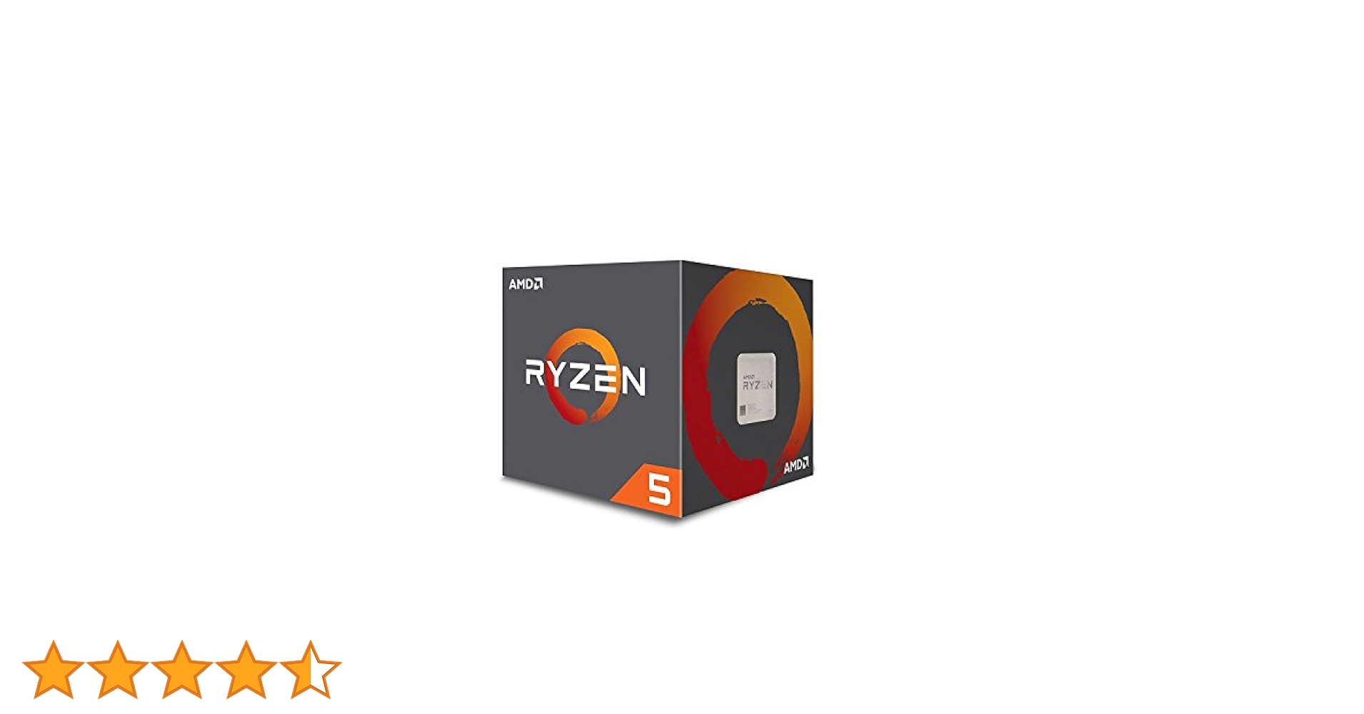 AMD Ryzen 5 1400 Processor with Wraith Stealth Cooler